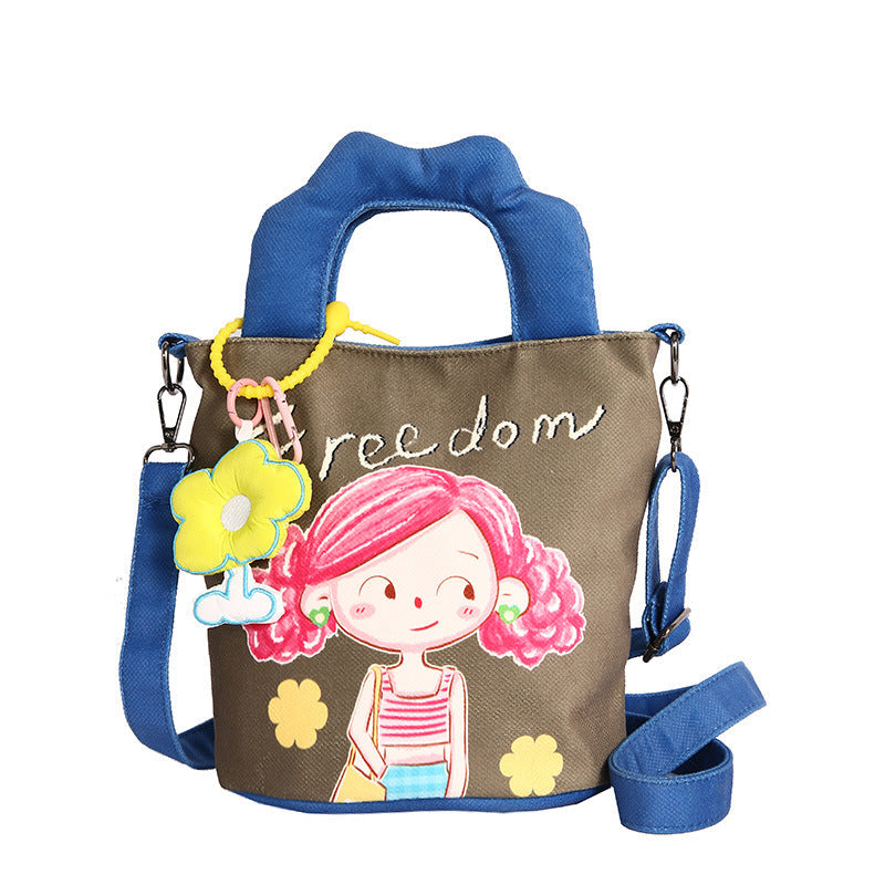 Plush handbag in the cheeky children's motif LoungeYard — product view 5