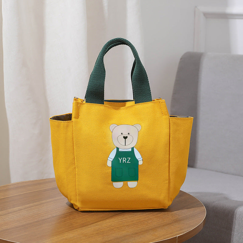 Cute Cartoon Tote Bag LoungeYard — product view 7