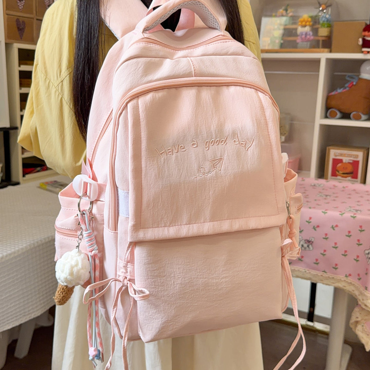 Creative Multi-Pocket Backpack LoungeYard — product view 1