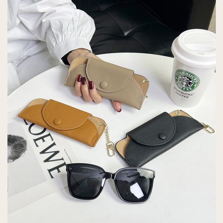 Textured Leather Zip Coin Purse LoungeYard — product view 2