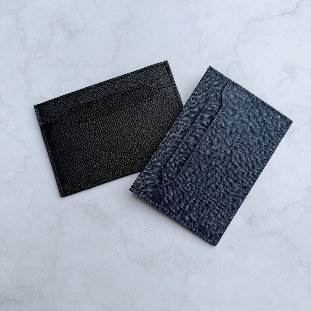 Sleek Leather Card Holder LoungeYard — product view 1