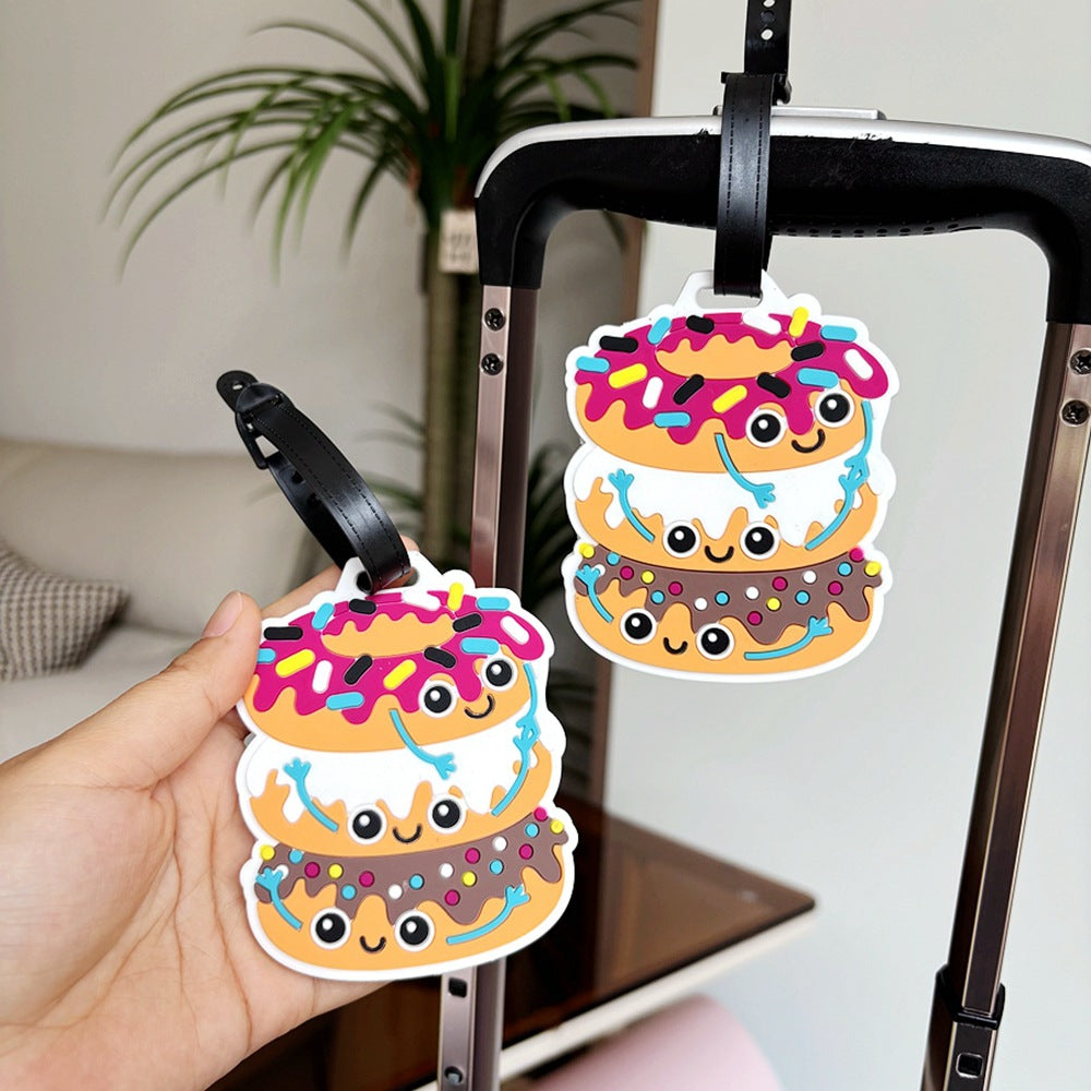 Fun Doughnut-Shaped Luggage Identifier LoungeYard — product view 1