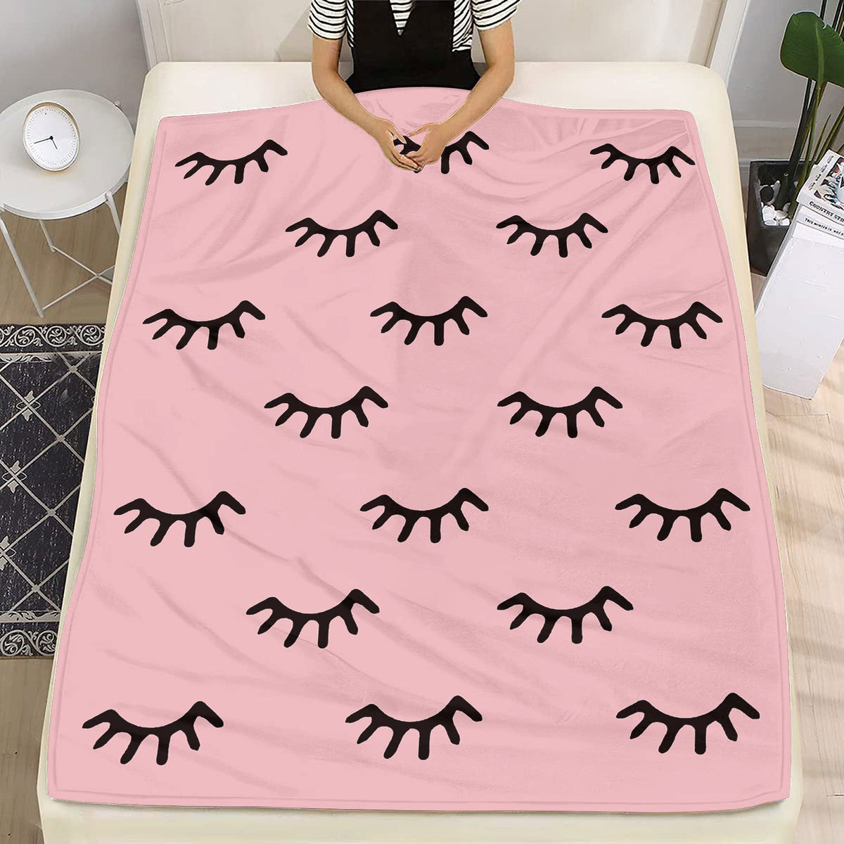 Cozy Artistic Throw Blanket — product view 2