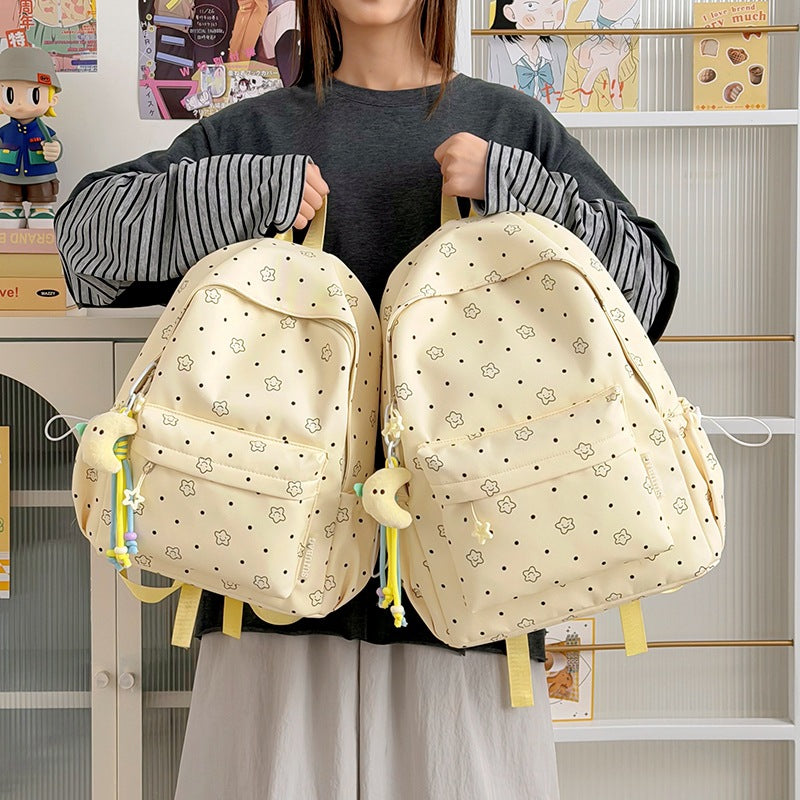 Lightweight Backpack with Charm LoungeYard — product view 3