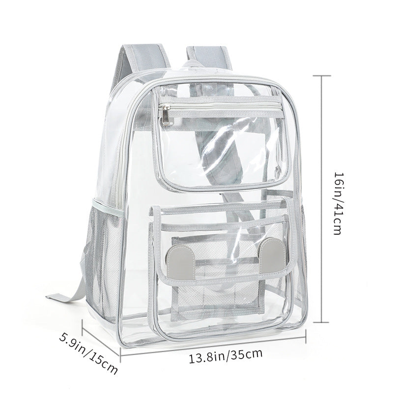 Transparent Safety Backpack LoungeYard — product view 1
