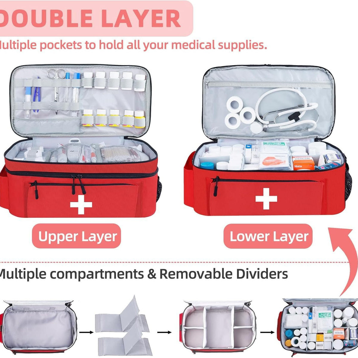 Versatile cooler bag with robust zipper and insulated interior LoungeYard — product view 2