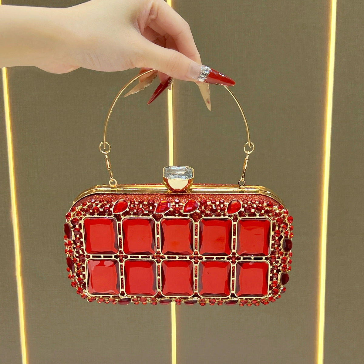 Decorative Handheld Evening Purse — product view 5