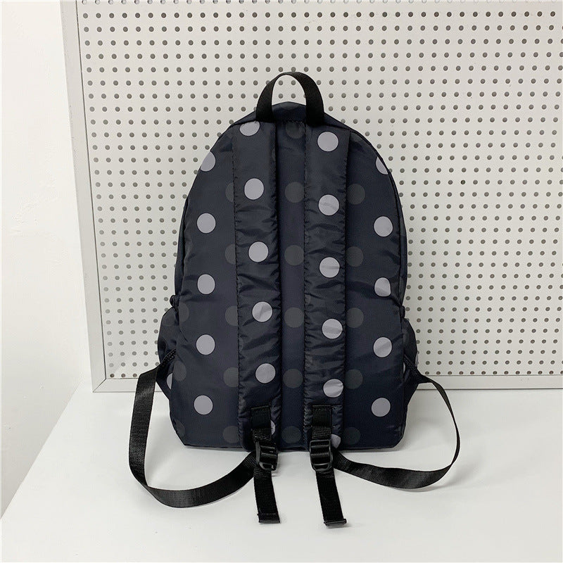 Lightweight Polka Dot Backpack LoungeYard — product view 3