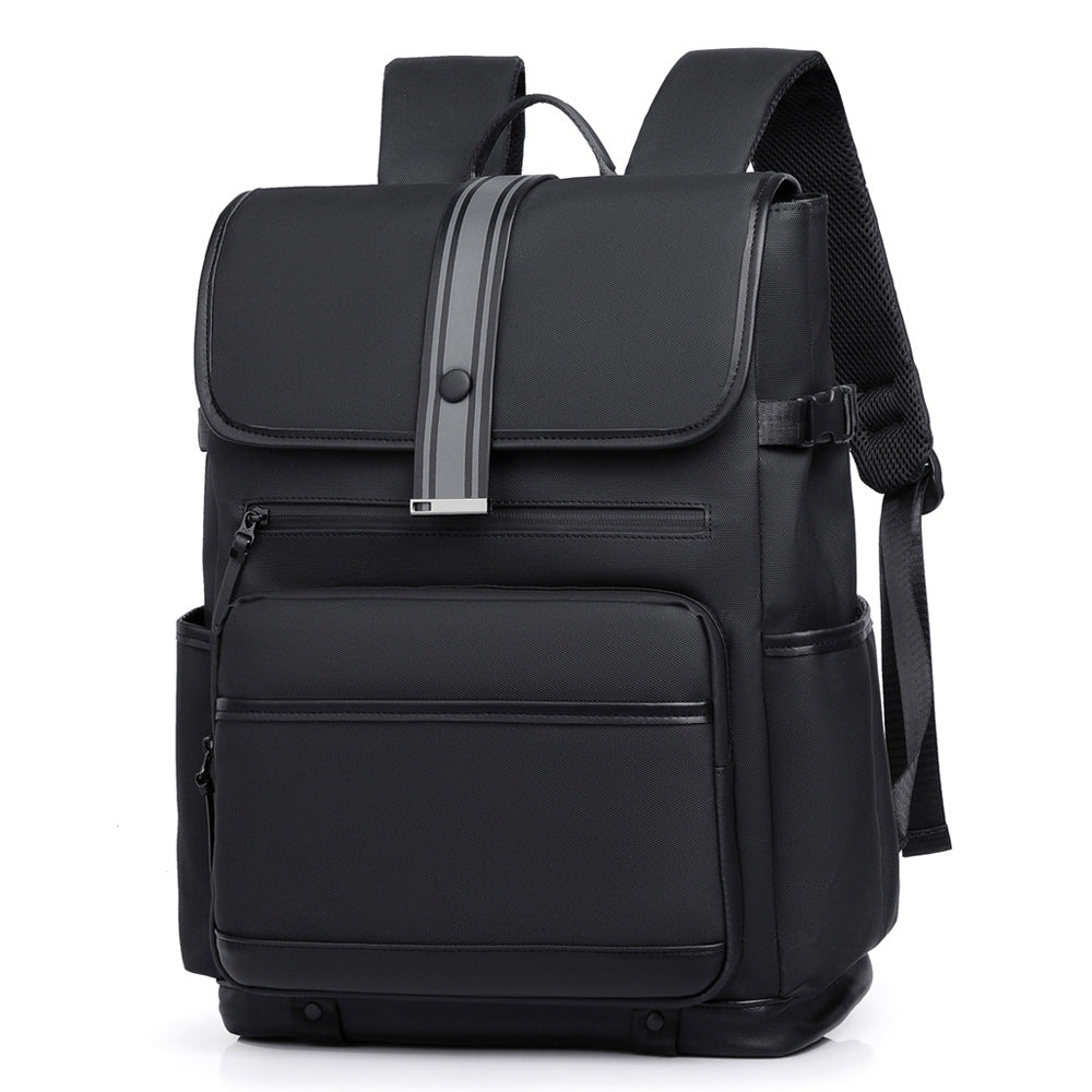 Multifunctional backpack with practical organizational compartments LoungeYard — product view 3