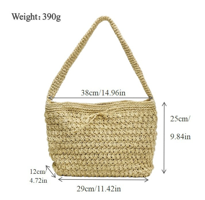 Handwoven Beach Bag LoungeYard — product view 7