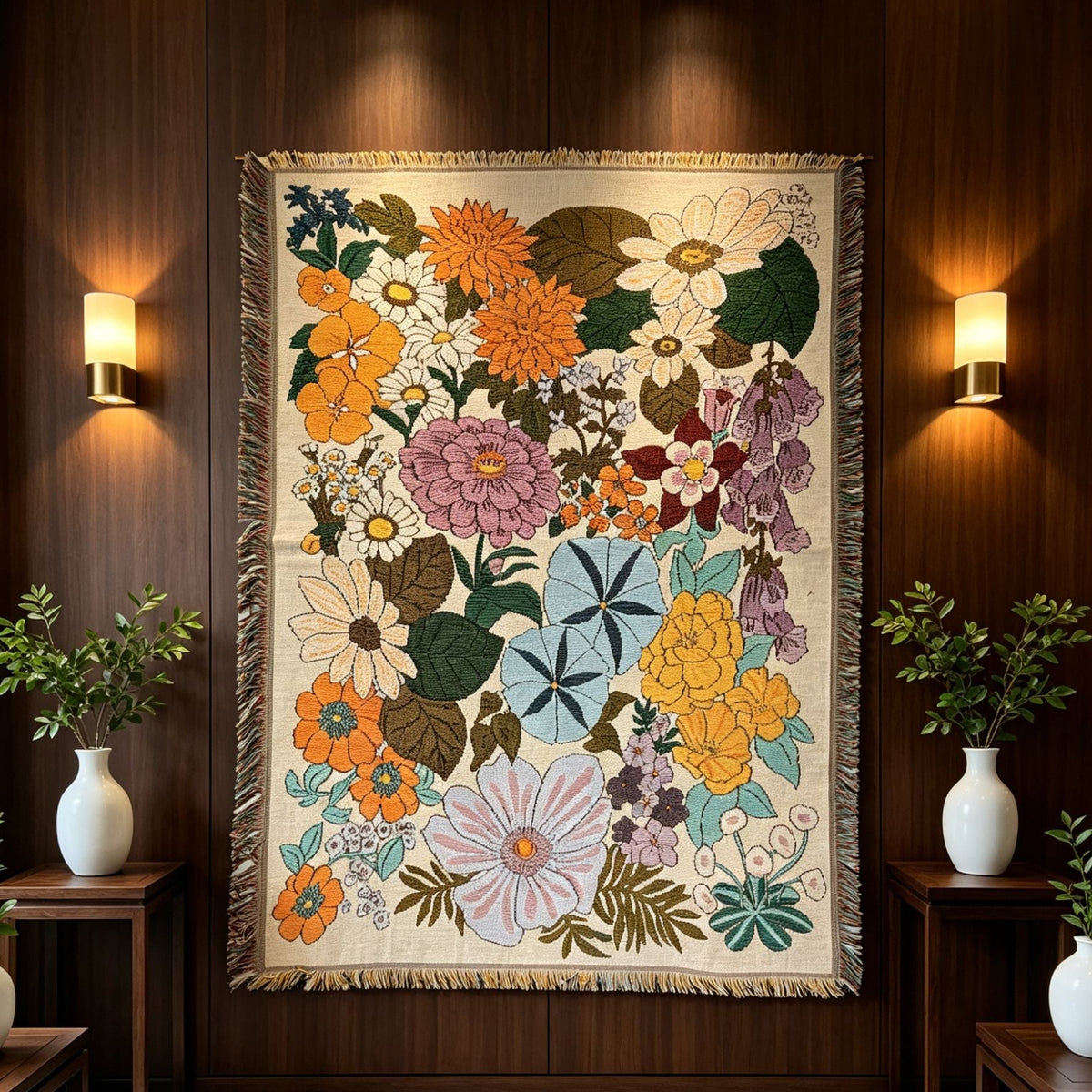 Decorative Animal-Themed Throw Blanket — product view 3