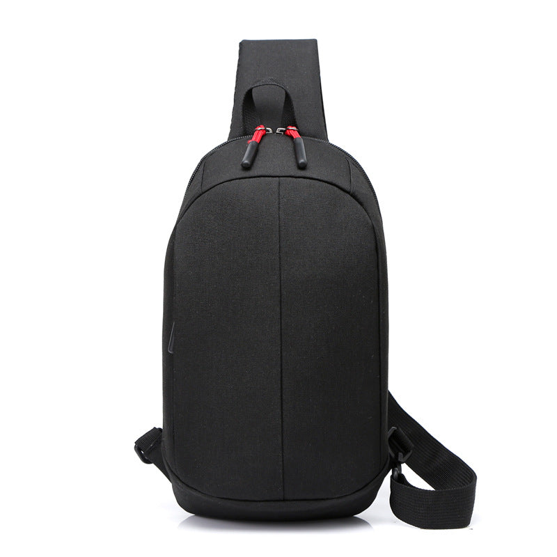 Sling backpack with breathable back and practical compartments LoungeYard — product view 7