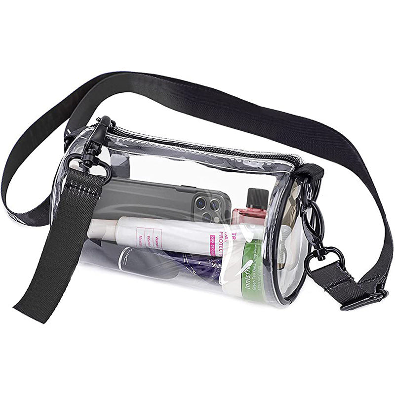 Transparent Handbag with Adjustable Shoulder Strap LoungeYard — product view 4