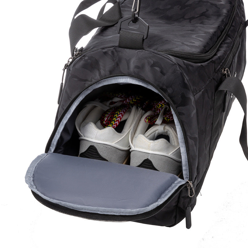 Sporty Travel Bag With Multifunctional Design LoungeYard — product view 1