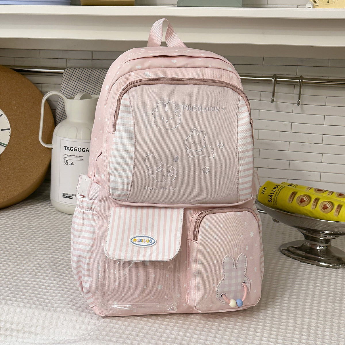 Cute Character-Themed School Backpack LoungeYard — product view 6