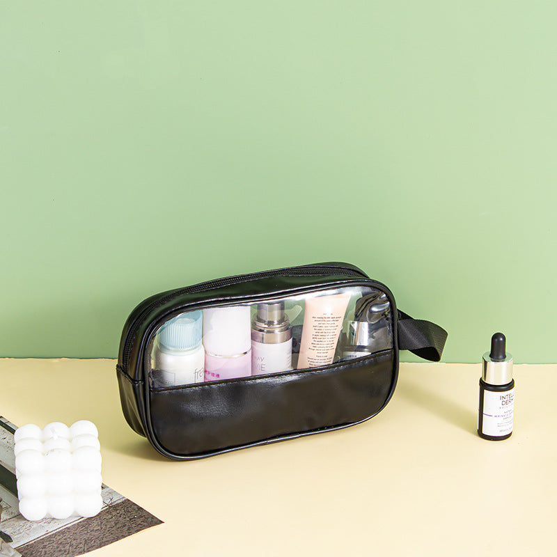 Cosmetic bag with transparent compartments LoungeYard — product view 2