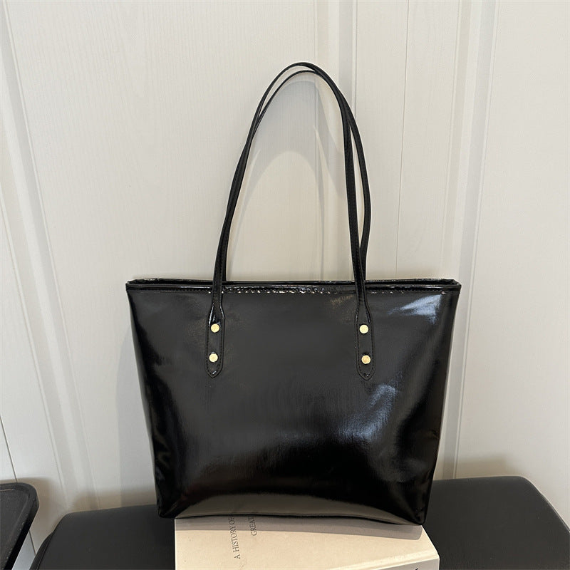 Elegant Glossy Tote Bag — product view 1