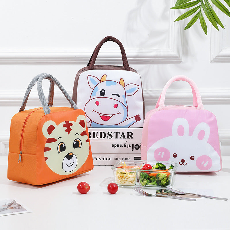 Insulated Fox-Themed Lunch Bag — product view 2