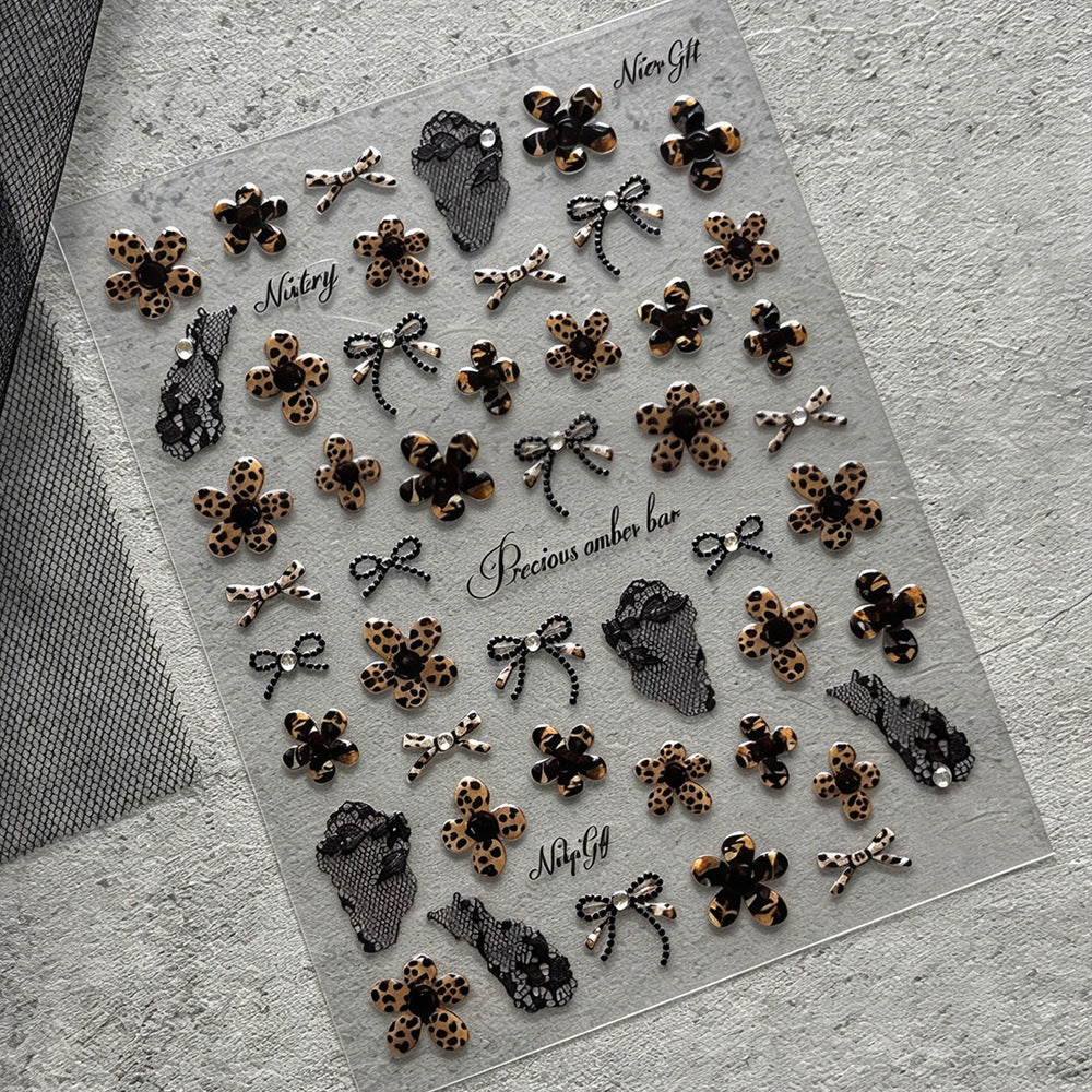 Delicate Lace Nail Art Sticker Set — product view 3