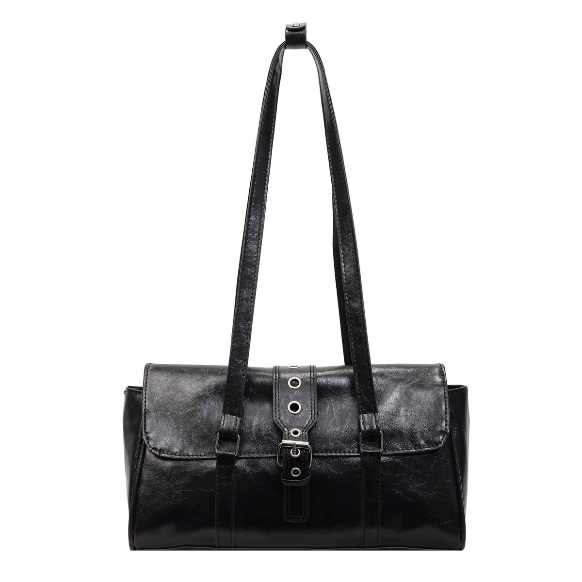 Stylish Structured Satchel Bag LoungeYard — product view 5