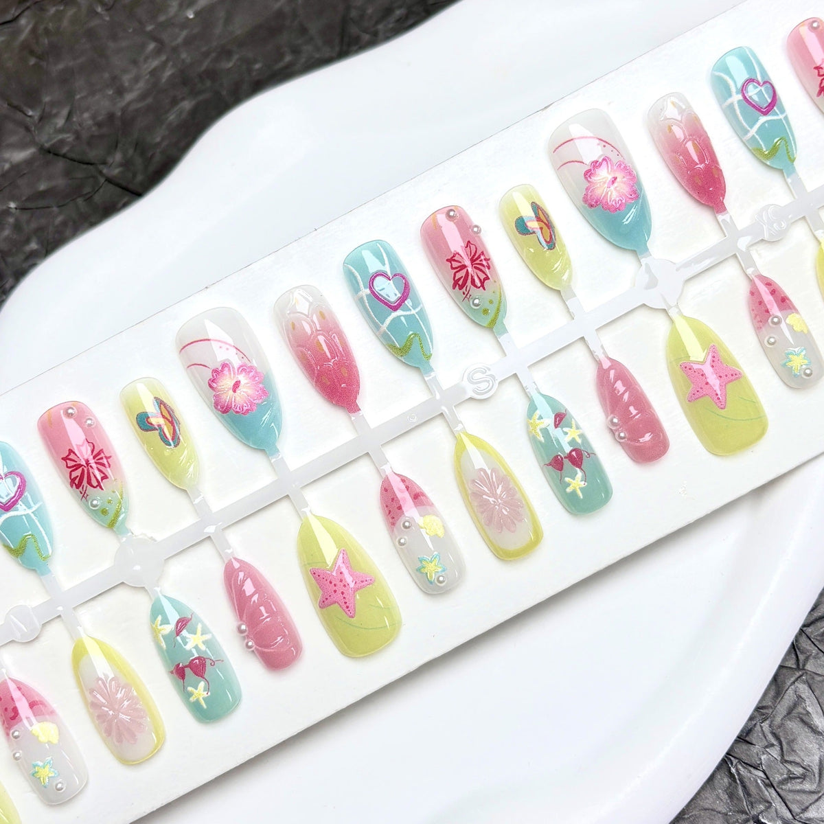 Decorative Press-On Nail Art Set 1790745587 — product view 2