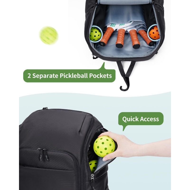Versatile Sports Equipment Backpack LoungeYard — product view 2