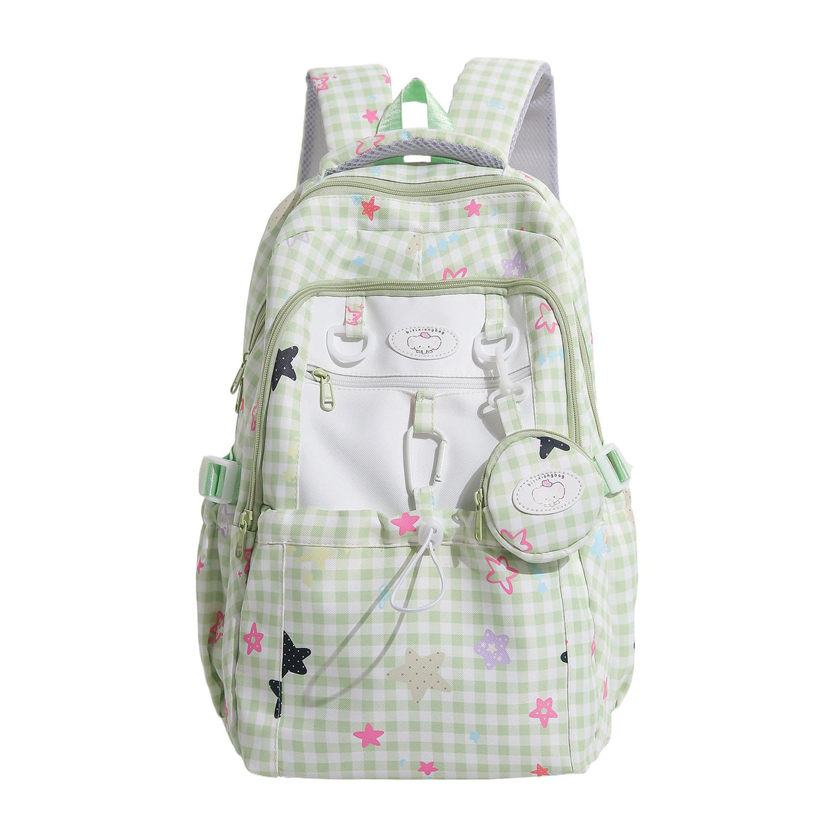 Cute Fun Patterned School Backpack LoungeYard — product view 5