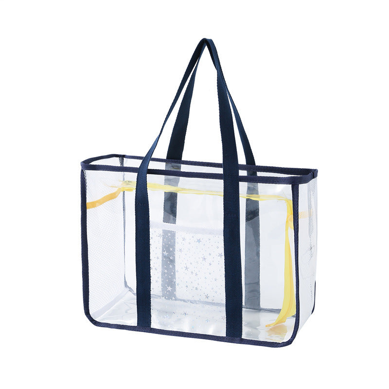 Transparent Mesh Shopping Tote LoungeYard — product view 4