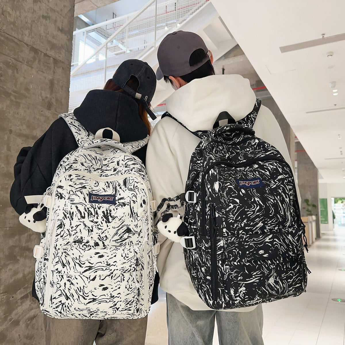 Durable Multi-Pocket Backpack LoungeYard 1791205547 — product view 3