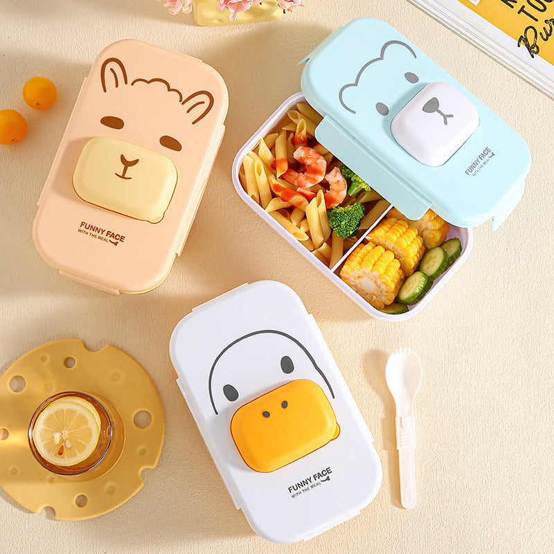 Cartoon-Themed Food Storage Container — product view 2