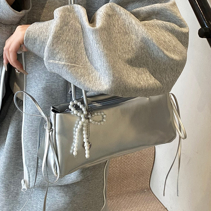 Elegant Minimalist Handheld Satchel — product view 1