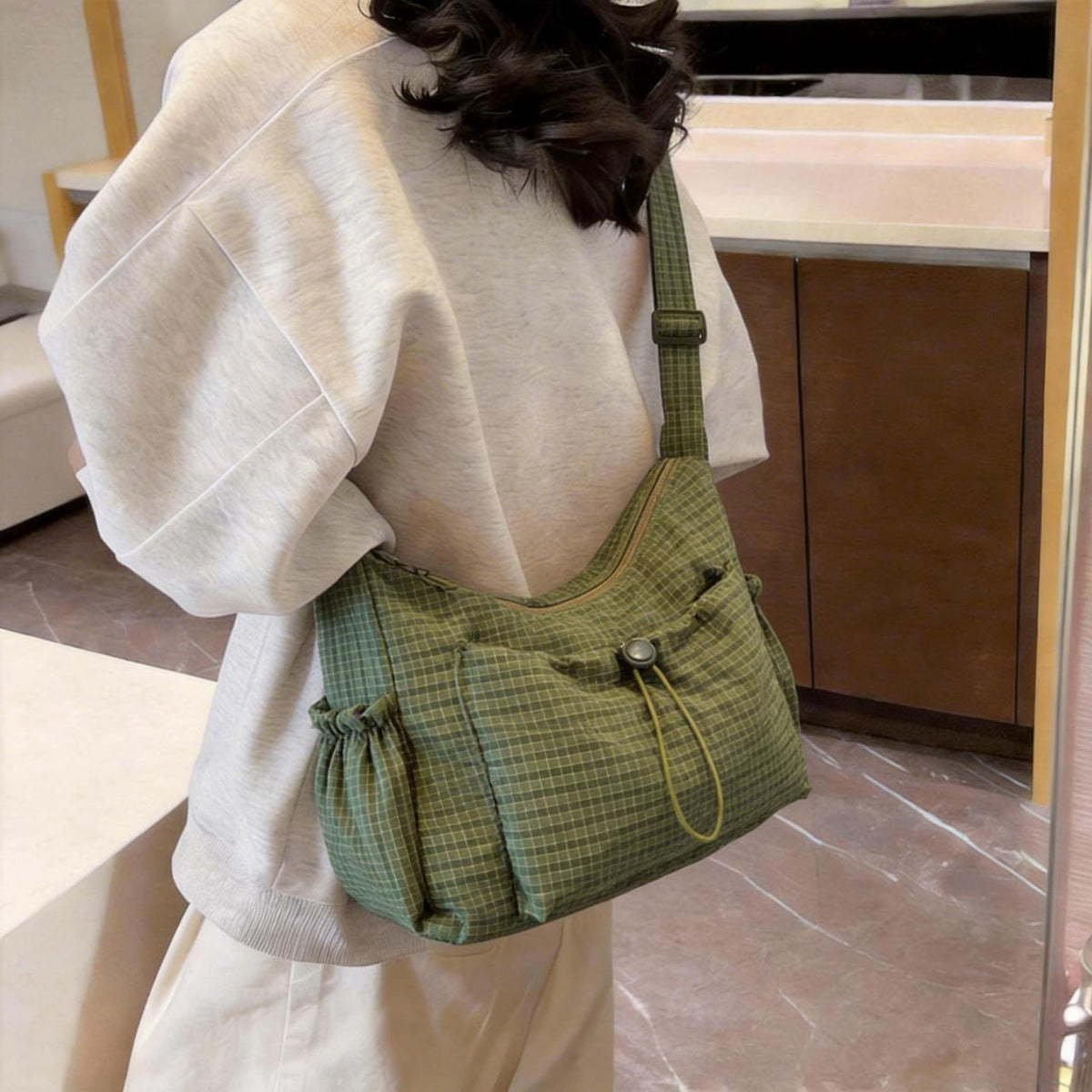 Casual Lightweight Hobo Bag LoungeYard — product view 3