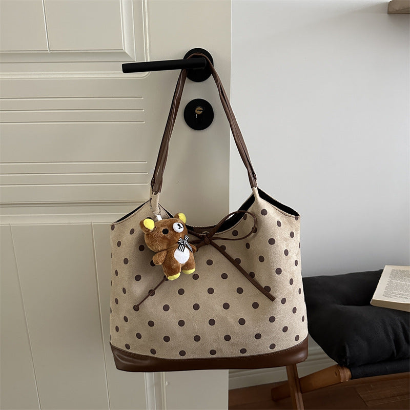 Playful Polka Dot Tote Bag — product view 1