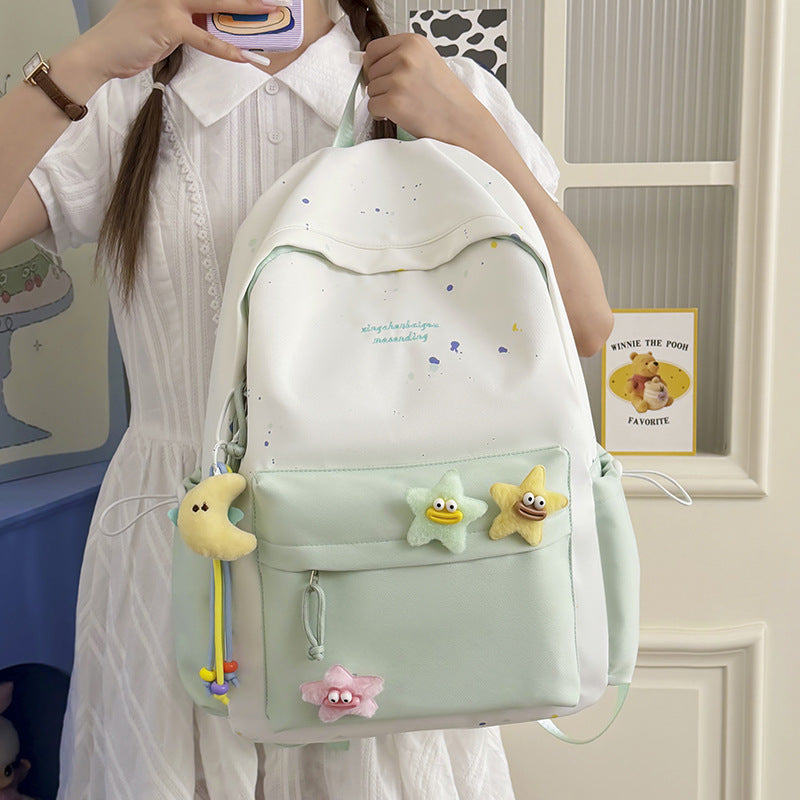 Fun Illustrated Casual Backpack LoungeYard — product view 2