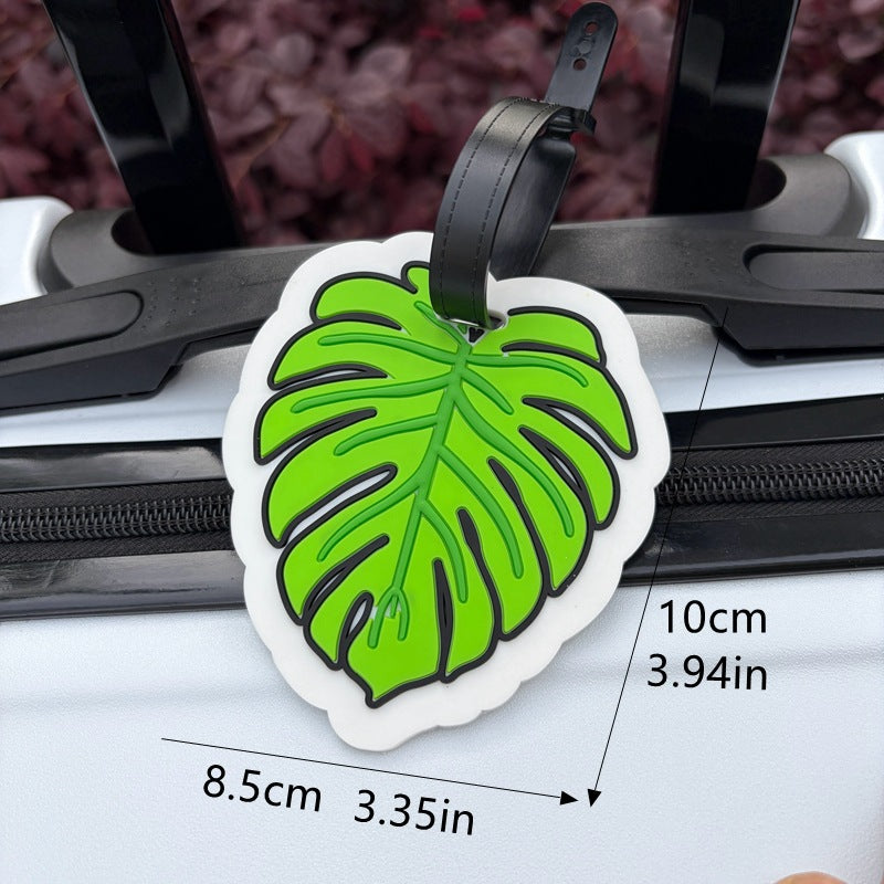 Leaf-Shaped Luggage Tag LoungeYard — product view 4