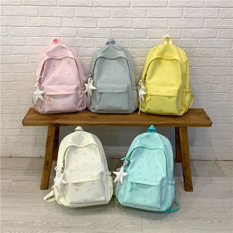 Floral Embellished Backpack LoungeYard — product view 4