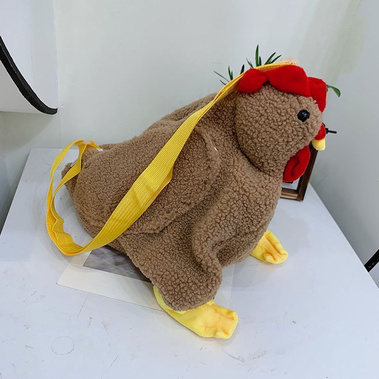 Cute ken Plush Handbag — product view 4