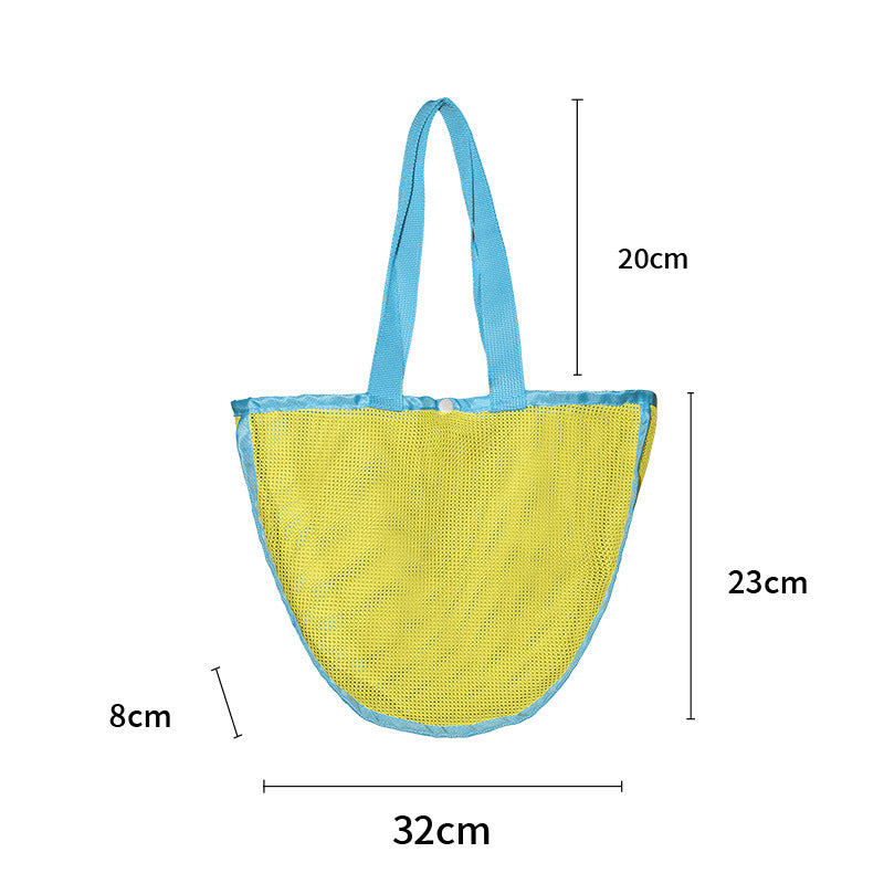 Practical Beach Bag in Net Design LoungeYard — product view 3