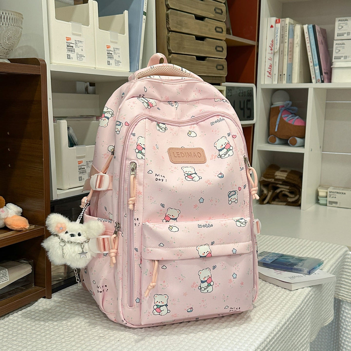 Cute Cartoon Backpack LoungeYard — product view 6