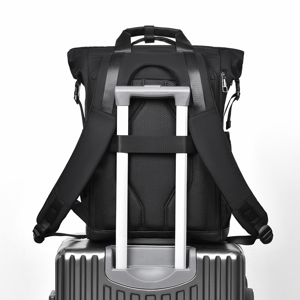 More robust and functional city backpack LoungeYard — product view 2