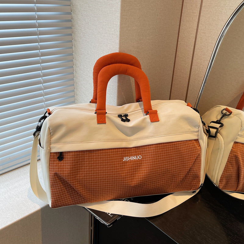 Sporty Leisure Duffel Bag with Ergonomic Handles and Multiple Compartments LoungeYard — product view 1
