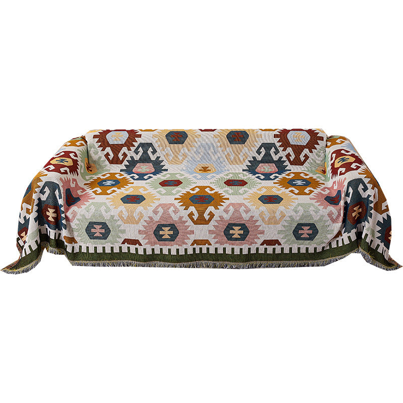 Artistic Graphic Sofa Throw Blanket — product view 5