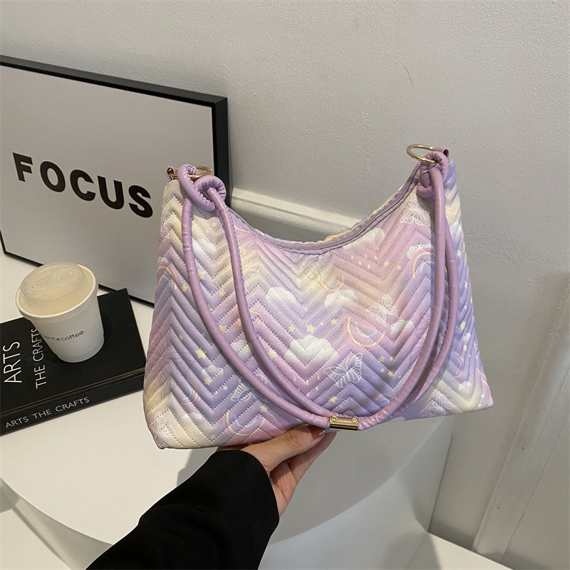 Quilted Hobo Bag — product view 5