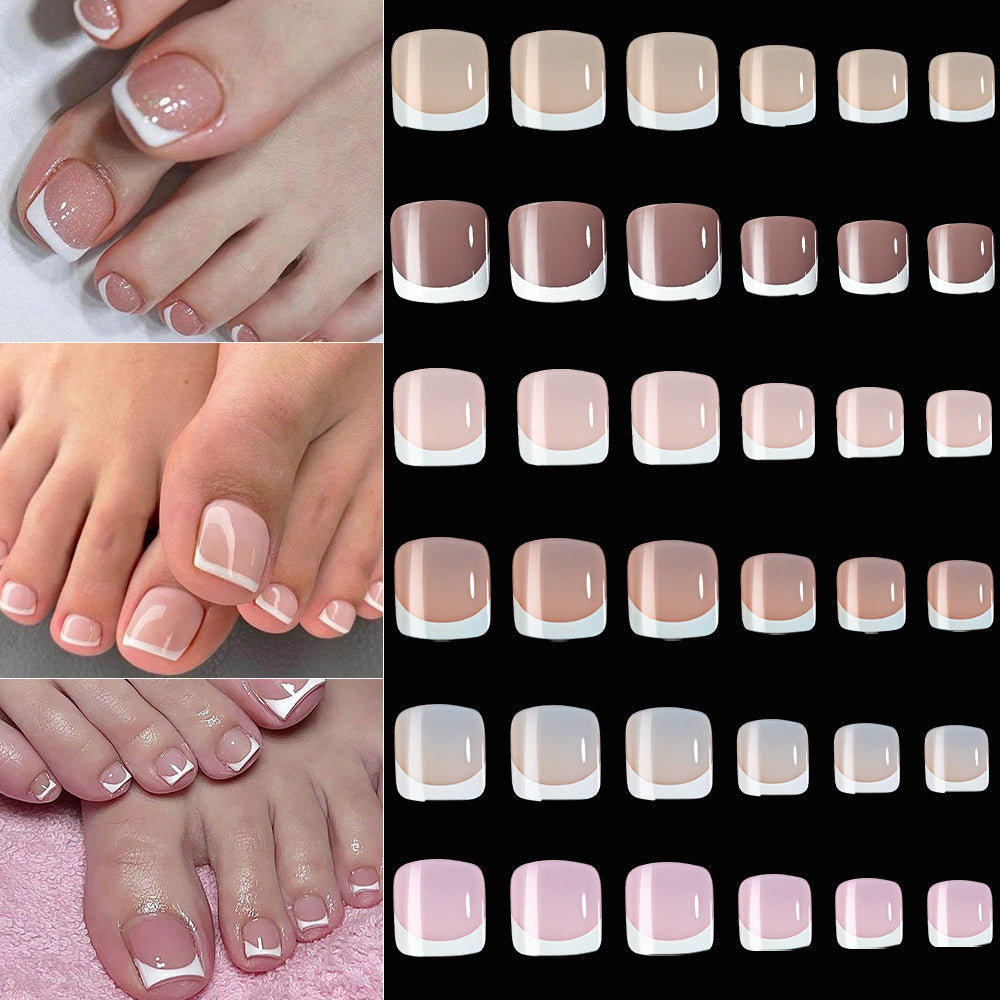 French Tip Press-On Nail Set — product view 3
