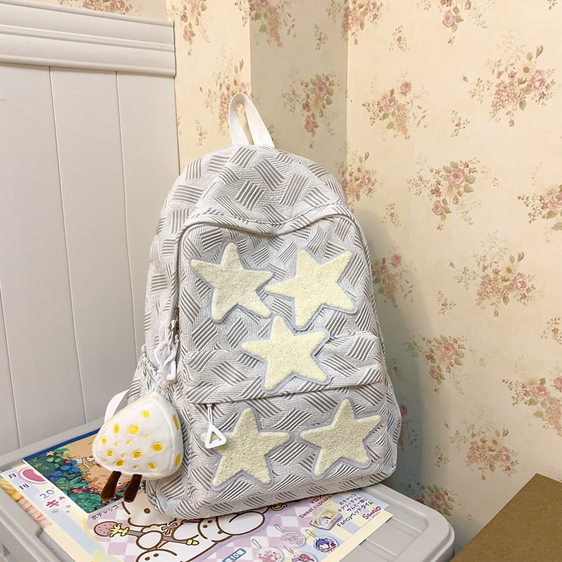 Cute Star-Embellished Backpack — product view 4