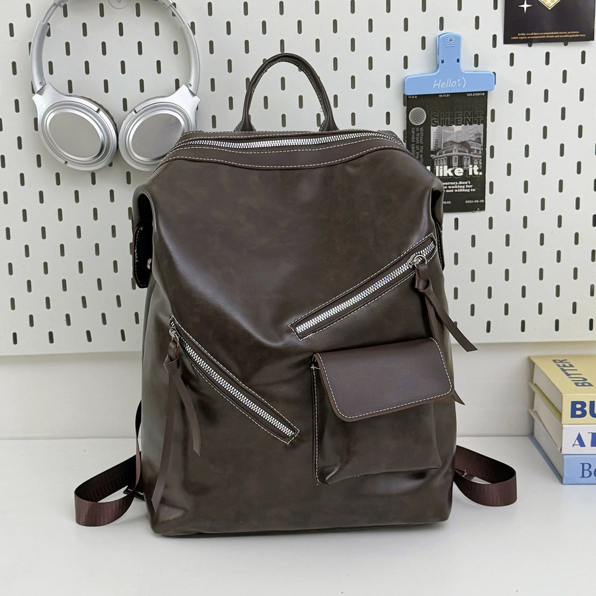 Chic Multi-Pocket Backpack LoungeYard — product view 6