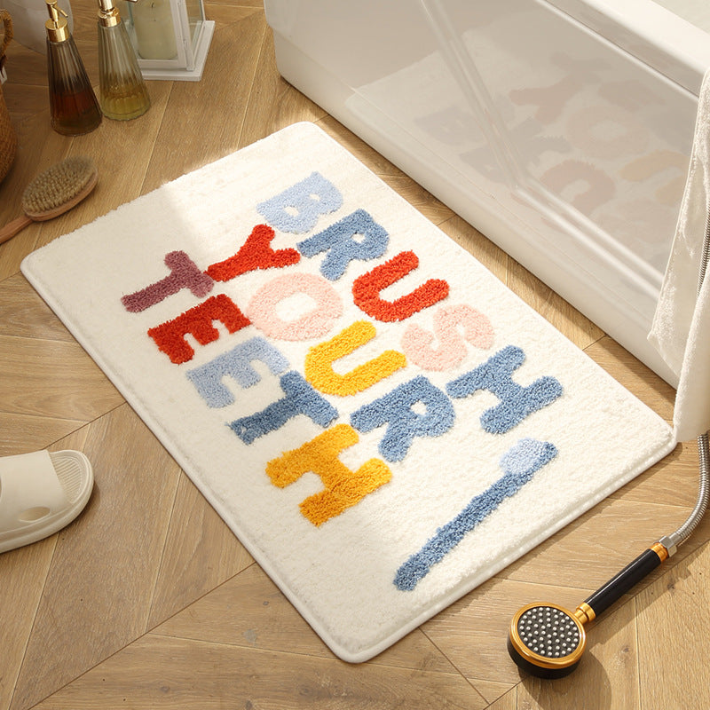 Fun Phrase Bath Mat — product view 3