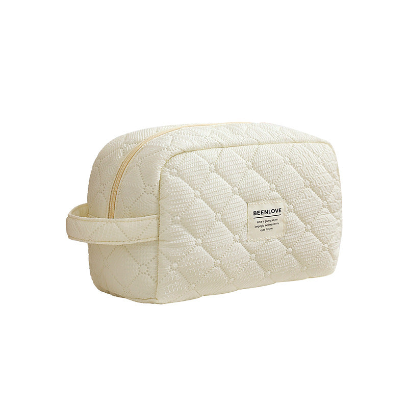 Quilted Travel Toiletry Organizer LoungeYard — product view 4