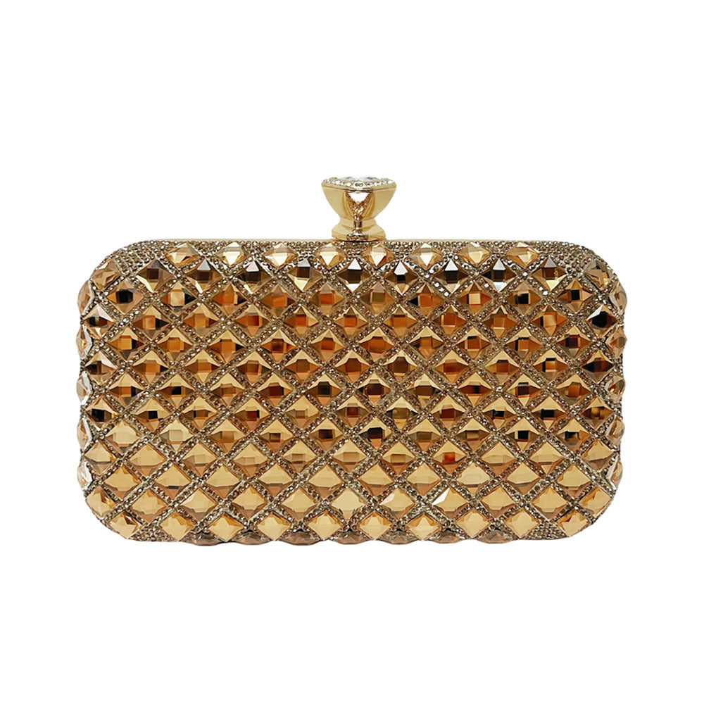 Crystal-Studded Evening Clutch — product view 5