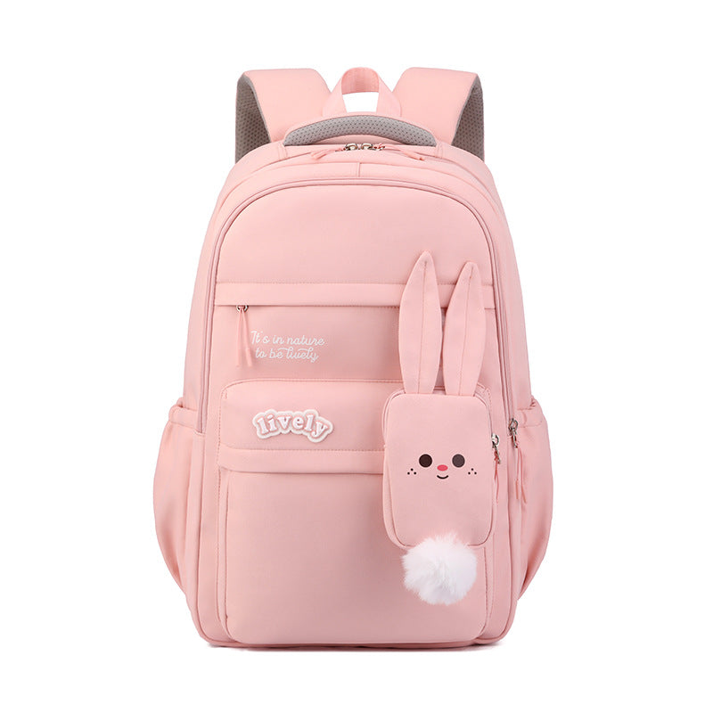 Cute Bunny-Themed Backpack LoungeYard — product view 3